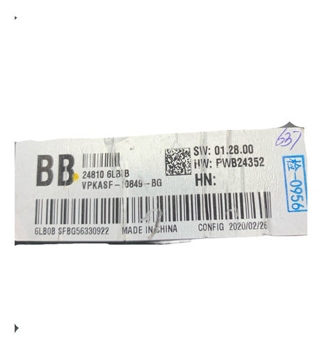 Velocimetro Cluster Nissan Sentra 2020-2021 Vpkasf-10849-bg Negro