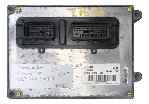 Computadora Saturn Vue 3.5l 2007 12609706 (ynrt)