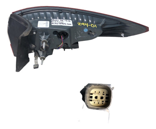 Calavera Par Ford Fusion 13-16 Ds73-13405-am Ambos Lados Rojo