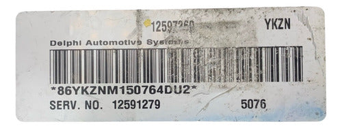 Computadora Chevrolet Astro 3.4l 2005 12597269 (ykzn)