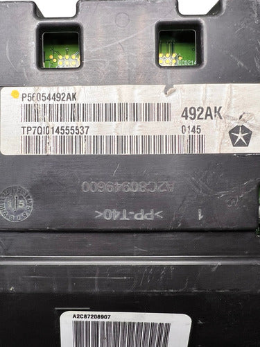 Velocimetro Cluster Chrysler 200 2015-2017 P56054492ak Negro