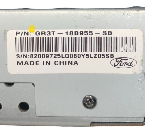 Estéreo Pantalla Ford Mustang 2016-2020 Gr3t-18b955-sb Plateado