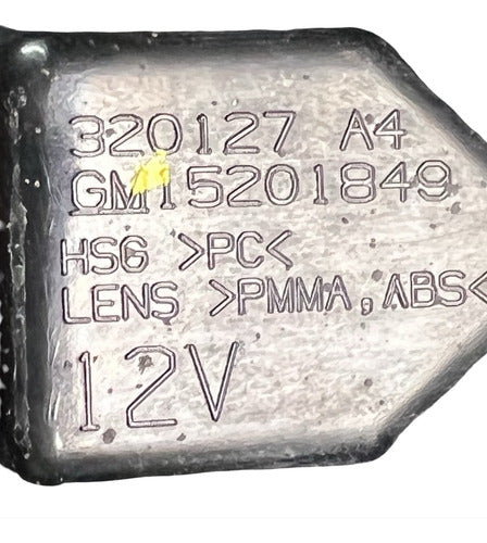 Calavera Lh Chevrolet Silverado 2007-2013 15201849 Izquierdo/conductor Negro
