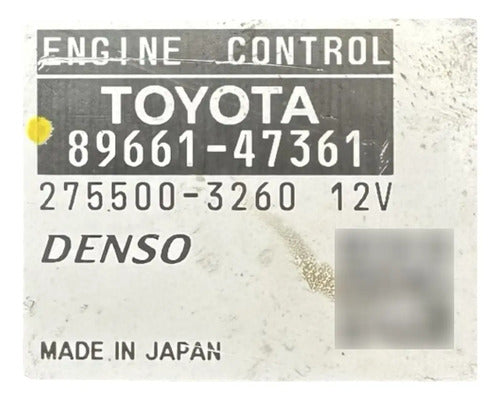 Pcm Computadora Toyota Prius 1.8l 2012-2013 89661-47361