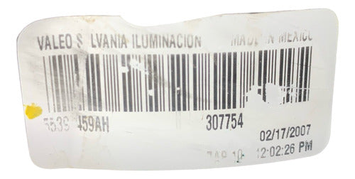 Calavera Lh Jeep Commander 2006-2010 55396458ah Izquierdo/conductor Rojo