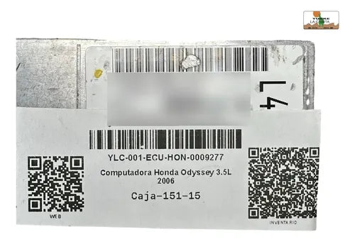 Computadora Honda Odyssey 3.5l 2006 37820-rgl-a73 (l4)