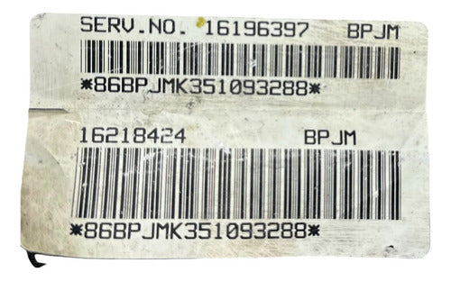 Computadora Chevrolet Camaro 3.4l M/t 94-95 16196397 (bpjm)