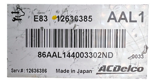 Computadora Chevrolet Aveo 1.6l 2010 12636385 (aal1)