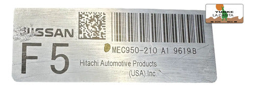 Pcm Computadora Nissan Sentra 2.0l A/t 2009 Mec950-210 (f5)