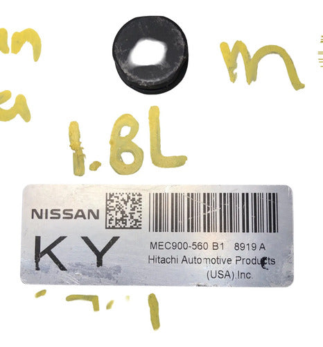 Pcm Computadora Nissan Versa 1.8l 2009 Mec900-560 B1 (ky) P1
