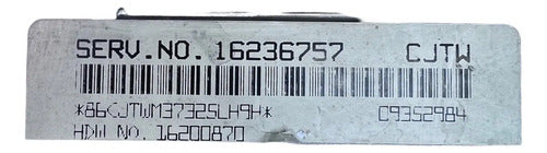 Pcm Computadora Chevrolet Malibu A/t 98-99 16236757 (cjtw)