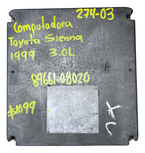 Computadora Toyota Sienna 3.0l 1999 89661-08020