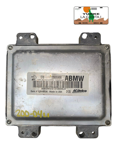 Computadora Chevrolet Sonic 1.8l 2013 12655499 (abmw)