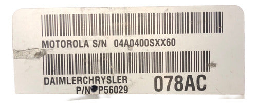 Computadora Dodge Dakota 3.7l A/t 2005 P56029078ac