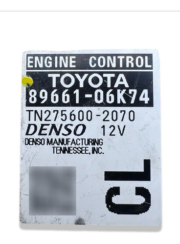 Computadora Toyota Camry 2.5l 12-14 89661-06k74 (cl)
