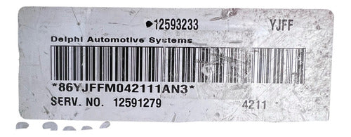 Computadora Chevrolet Astro 3.4l 05-06 12593233 (yjff)