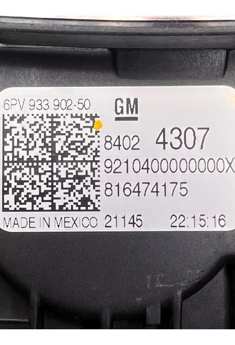 Pedal Acelerador Chevrolet Silverado 2019-2021 84024307