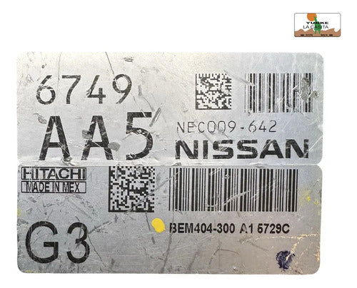 Computadora Nissan Sentra 1.8l 13-16 Bem404-300 A1 (g3)