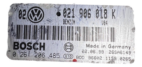 Computadora Vw Jetta 2.8l 99-01 021 906 018 K