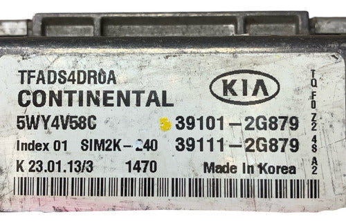 Computadora Kia Optima 2.4l 11-13 39101-2g879