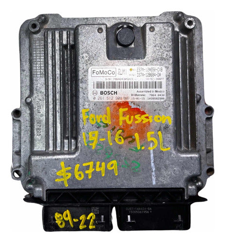 Computadora Ford Fusion 1.5l 14-16 Es7a-12a650-cvb