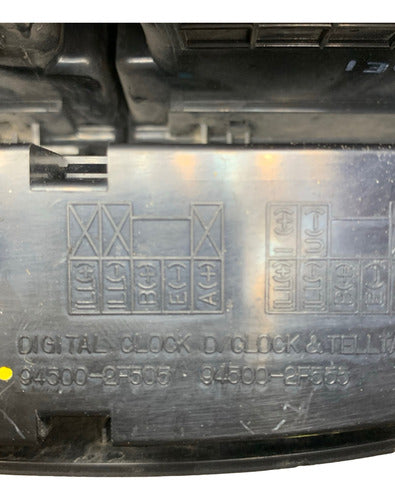 Marco Panel Instrumentos Kia Spectra 07-09 97250-2fxxx Negro