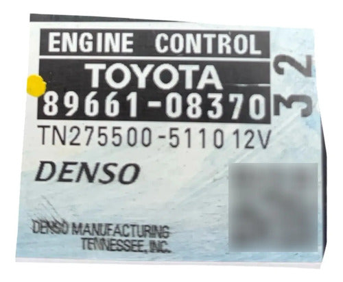 Pcm Computadora Toyota Sienna 3.5l 13-14 89661-08370 (32) P1