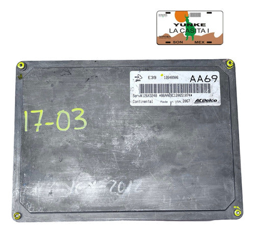 Computadora Chevrolet Equinox 3.0l 2012 12648906 (aa69)