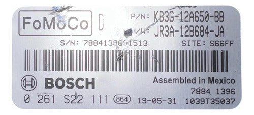 Computadora Ford Ranger 2.3l 19-20 Kb3g-12a650-bb