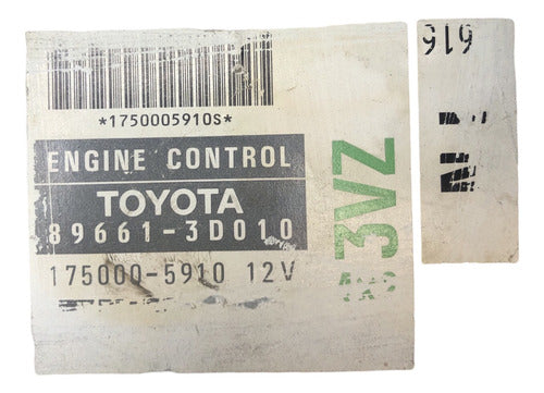 Computadora Toyota 4runner 3.0l 93-95 89661-3d010