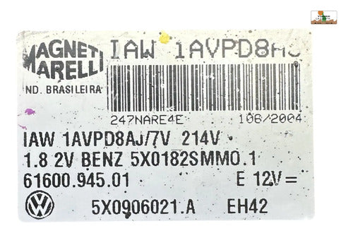 Computadora Vw Pointer 1.8l 00-05 1avpd8aj