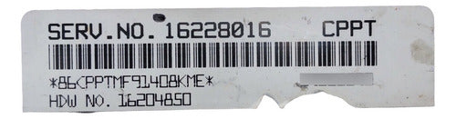 Computadora Chevrolet Cavalier 2.2l 97-00 16228016 (cppt)
