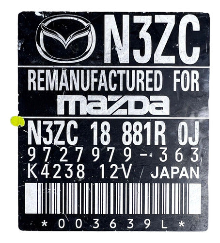 Computadora Mazda Rx8 04-06 N3zc 18 881r 0j