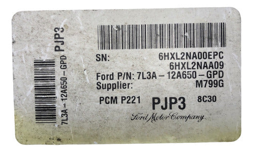 Computadora Ford F-150 4.2L A/t 07-08 7L3A-12A650-GPD