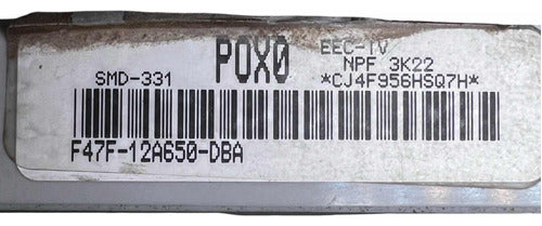 Computadora Ford Explorer 4.0l A/t 1994 F47f-12a650-dba