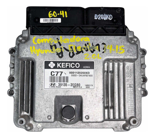 Computadora Hyundai Elantra 2.0l 2014-2015 39135-2egb0