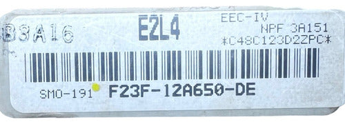 Computadora Ford Tempo 2.3l 1992 F23f-12a650-de