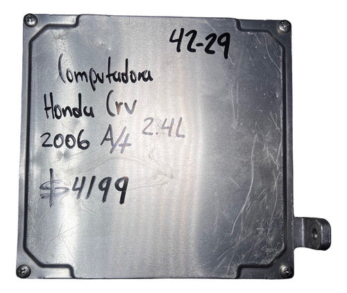Computadora Honda Crv 2.4l A/t 2006 37820-ppa-a94 (cy)