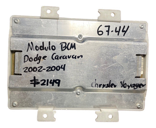 Modulo Bcm Dodge Caravan 2002-2004 P04727072ae