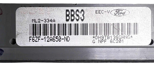 Computadora Ford Mustang 4.6l 1996 A/T F6zf-12a650-nd