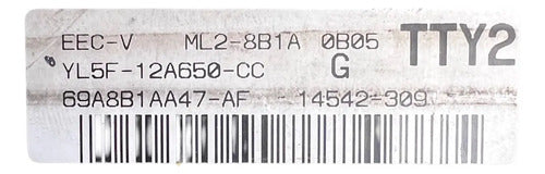 Pcm Computadora Ford Explorer 4.0l 00-01 Yl5f-12a650-cc