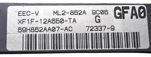 Computadora Ford Taurus 3.0l A/t 1999         Xf1f-12a650-ta