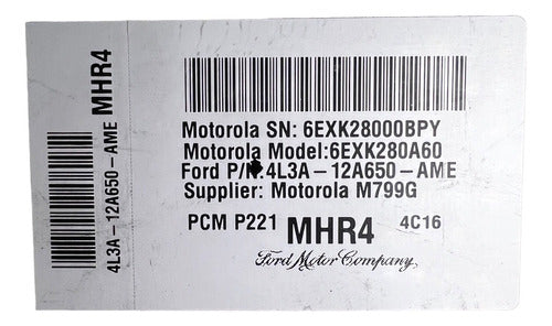 Computadora Ford F-150 5.4l 2004 4l3a-12a650-ame