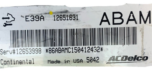 Computadora Chevrolet Equinox 3.6l 2015 12651631 (abam)
