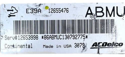 Computadora Chevrolet Equinox 2.4l 2013 12655476 (abmu)
