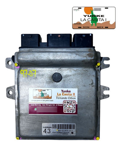 Computadora Nissan Altima 3.5l 2013 Mec112-150 A1 (43)
