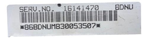 Computadora Pontiac Boneville 92-93 16141470 (bdnu)