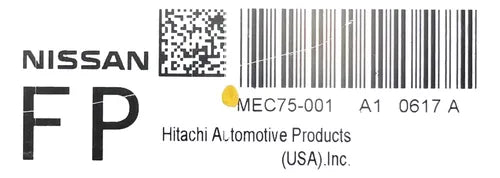 Pcm Computadora Nissan Titan 5.6l 2010 Mec75-001 A1 (fp)