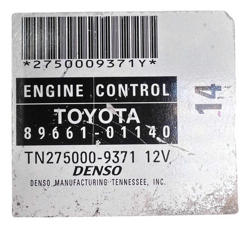 Computadora Toyota Corolla 1.8l 04-06 89661-01140