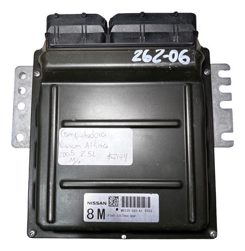 Computadora Nissan Altima 2.5l M/t 2005 Mec35-583 A1 (8m)